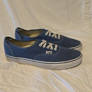 Vans Classic Navy Sneakers with White Accents